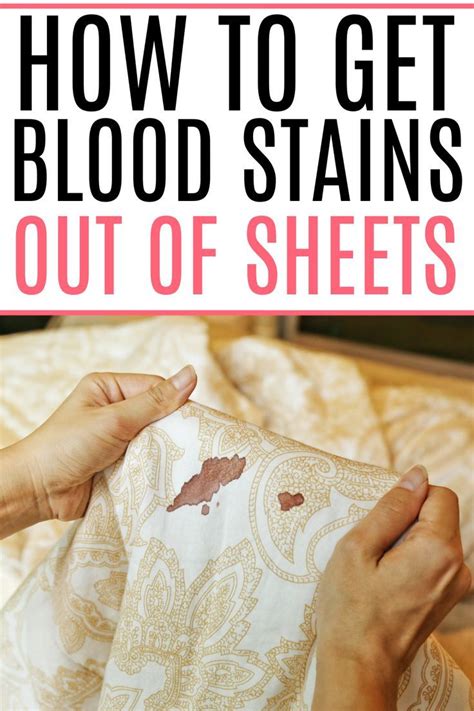 How To Remove Blood From Sheets Reddit