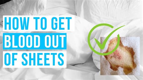 How To Remove Blood Stains In Sheets