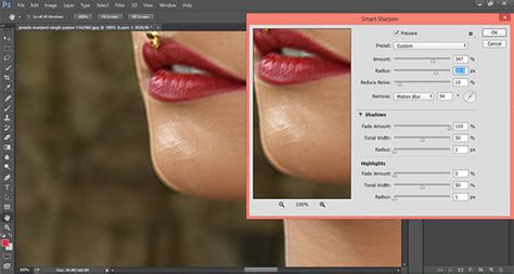 how to remove blur from image in photoshop
