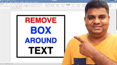 How To Remove Box On Label