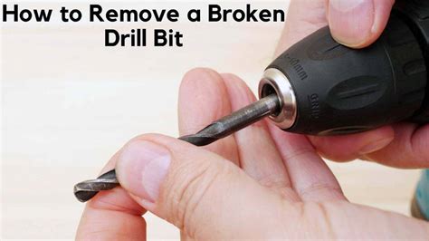 How To Remove Broken Bolt With Drill Bit