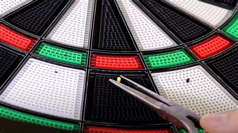 How To Remove Broken Dart Tips From Dart Board