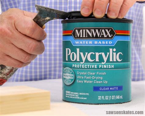 How To Remove Brush Strokes From Polycrylic