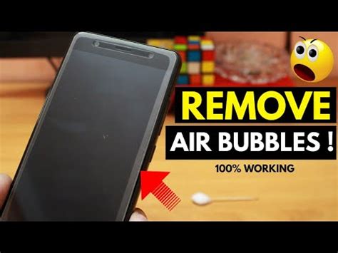 How To Remove Bubbles From Screen Protector Without Taking It Off