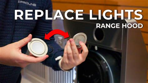 How To Remove Bulb From Ancona Range Hood