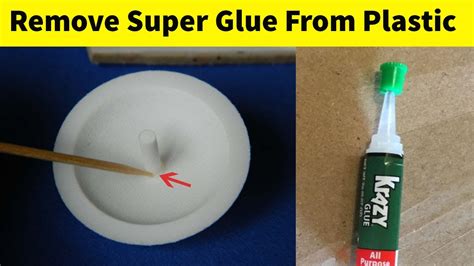 How To Remove Ca Glue From Plastic