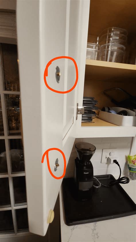 How To Remove Cabinets Screw