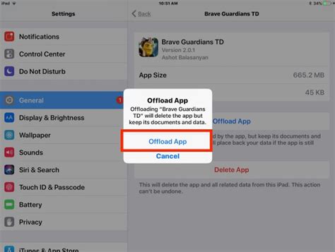 how to remove cache in ipad apps