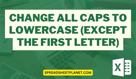 How To Remove Caps In Excel Sheet