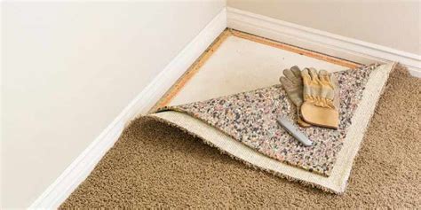 How To Remove Carpet Padding From Tile