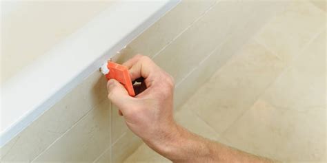 How To Remove Caulk From Shower Insert
