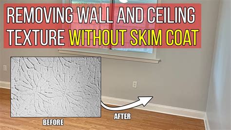 How To Remove Ceiling Paint From Wall