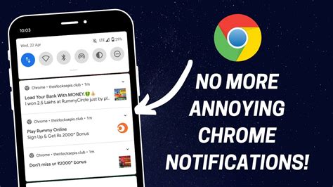 how to remove chrome notifications on android phone