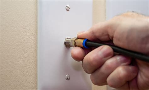 How To Remove Coax Box From Wall