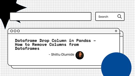 how to remove columns from dataframe in pandas