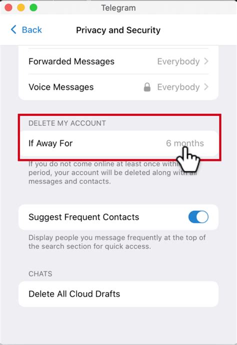 how to remove content restriction in telegram