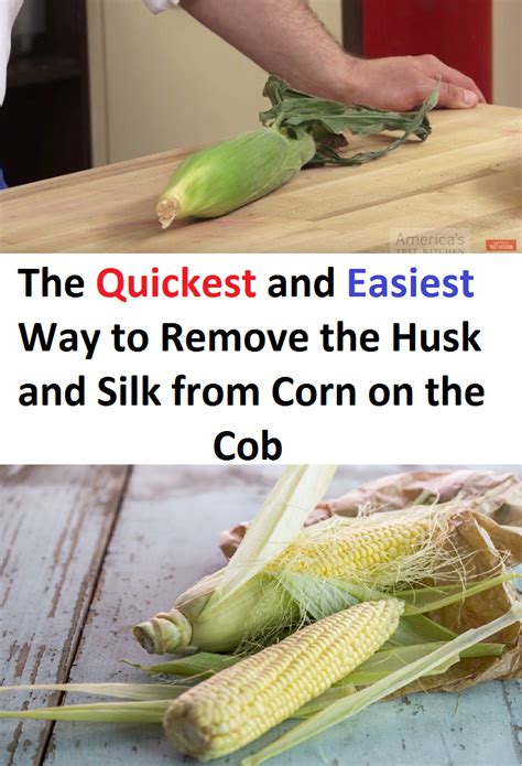 How To Remove Corn Husk