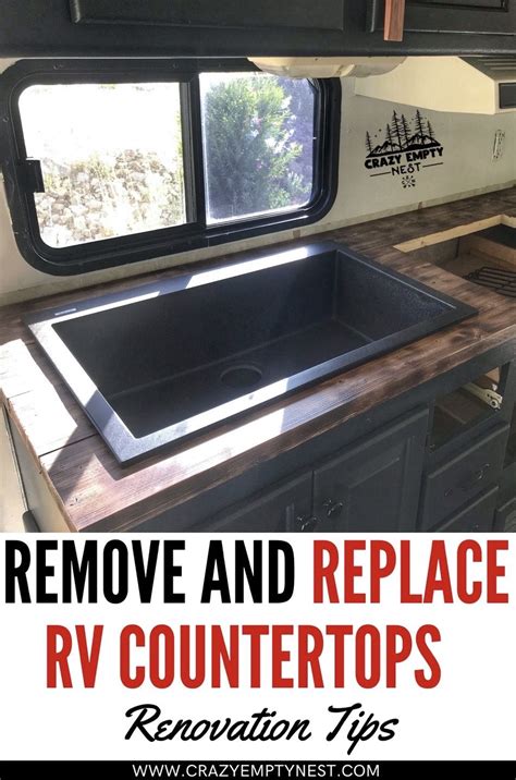 How To Remove Countertop In Rv
