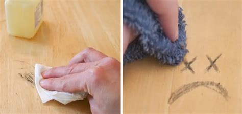How To Remove Crayon From Ikea Table
