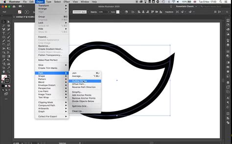 adobe illustrator Removing Font outline when stroke is