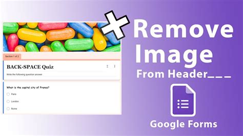 how to remove data from google form