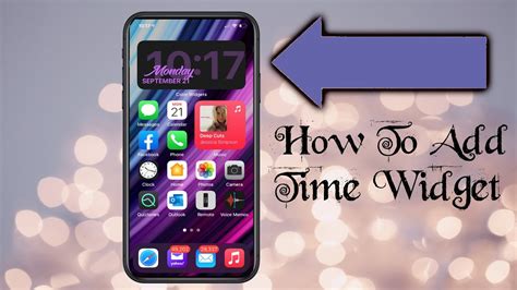 how to remove date and time from iphone home screen