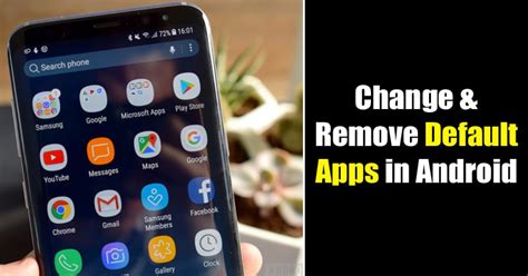 how to remove default apps from android