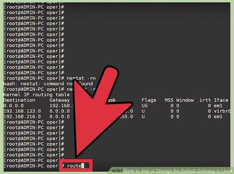 how to remove default gateway in linux command line