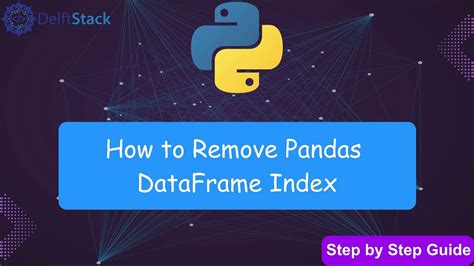 how to remove default index in pandas dataframe