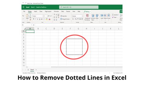 How To Remove Dotted Grid Lines In Excel