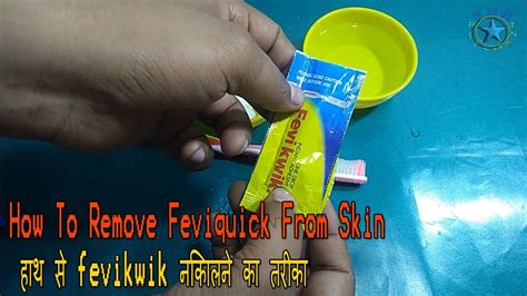 How To Remove Dried Feviquick From Plastic