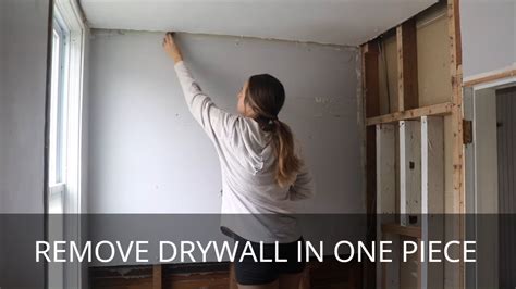 How To Remove Drywall From Brick Wall