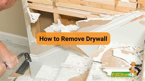 How To Remove Drywall In Garage