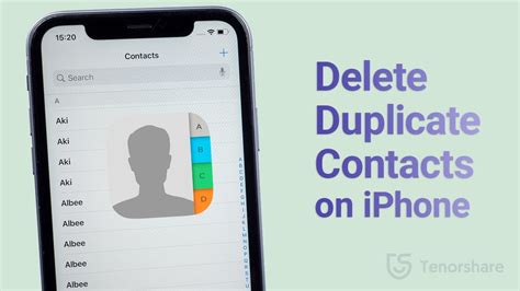 how to remove duplicate contacts from phone