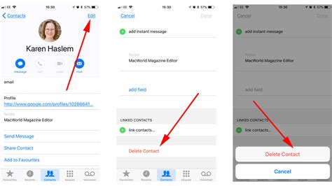 how to remove duplicate names in iphone contacts