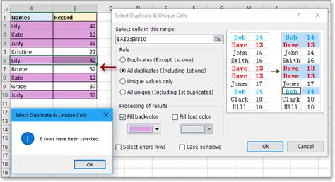 how to remove duplicate values in excel shortcut key