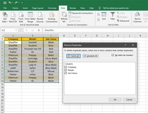 how to remove duplicates in excel pivot table count