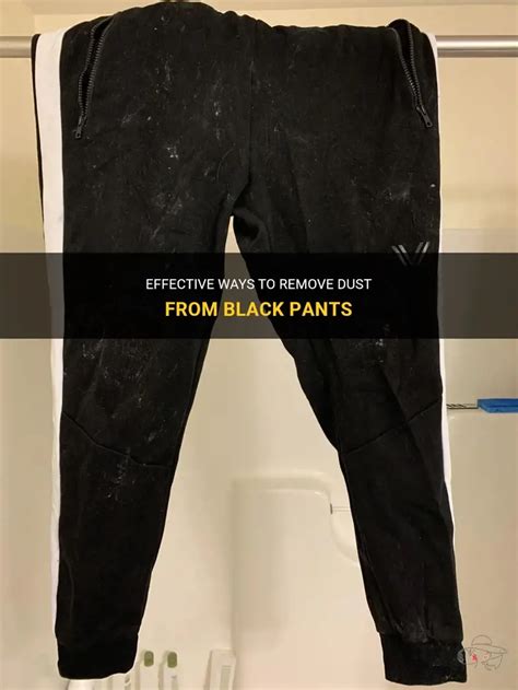 How To Remove Dust From Pants