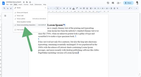 how to remove editing marks in google docs