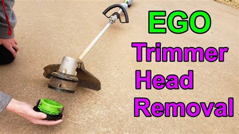 How To Remove Ego String Trimmer Head