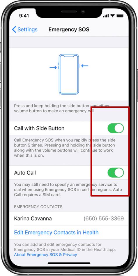 how to remove emergency feature from iphone