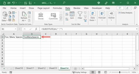 How To Remove Empty Spaces In Excel Sheet