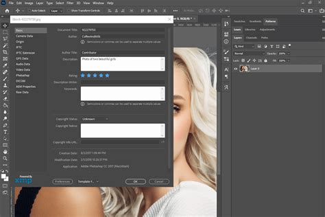 how to remove exif data from photos in photoshop