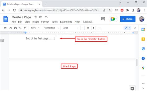 how to remove extra lines in google docs