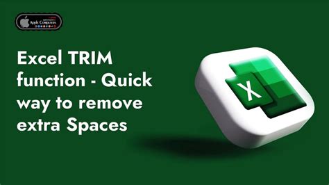 How To Remove Extra Spaces In Excel Trim Not Working