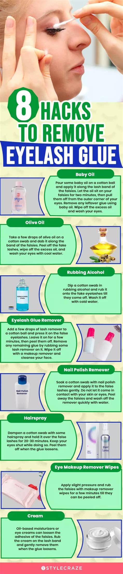 How To Remove Eyelash Glue From Eyelashes