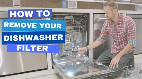 How To Remove Filter For Dishwasher