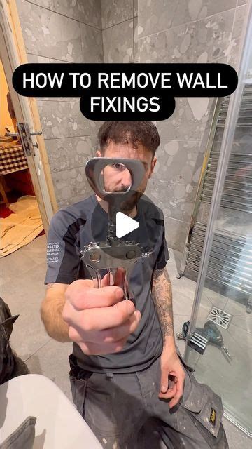 How To Remove Fixings From Wall