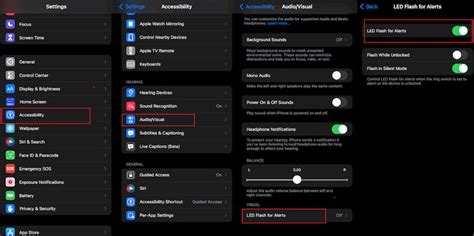 how to remove flashing notification on iphone