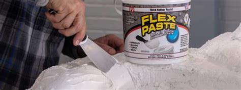 how to remove flex seal paste